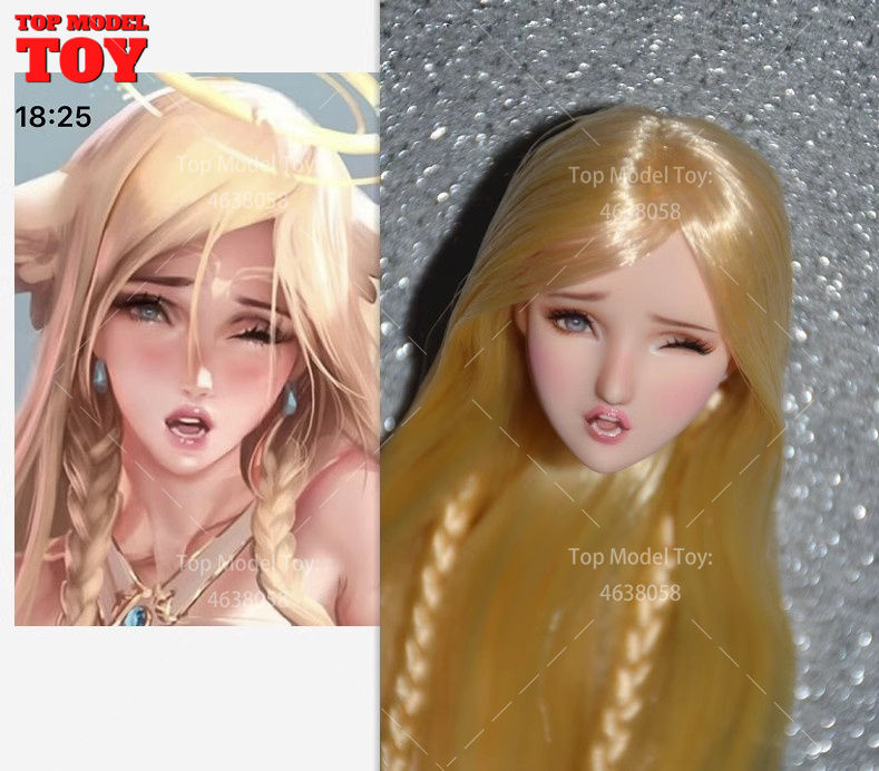 커스터마이징 1/6 뷰티 오비츠27 헤드 애니메이션 캐 - Beauty Real Makeup 리뷰 및 가격