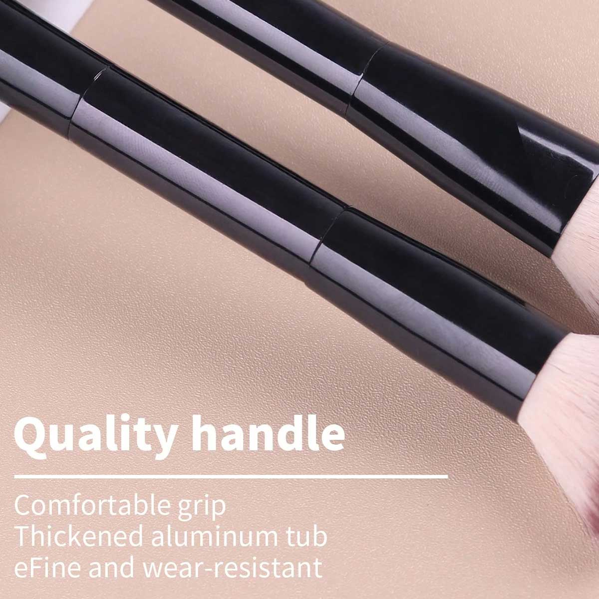 휴대용 여행용 듀얼 헤드 메이크업 브러쉬 2PCS 소프 - Beauty Queen Makeup 리뷰 및 가격