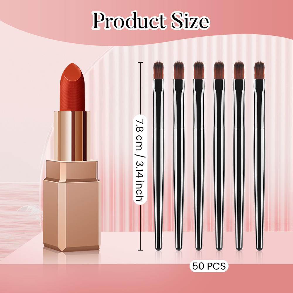 50/100pcs 일회용 립 브러쉬 세트 립스틱 글로스 - Beauty Makeup Vanity 리뷰 및 가격
