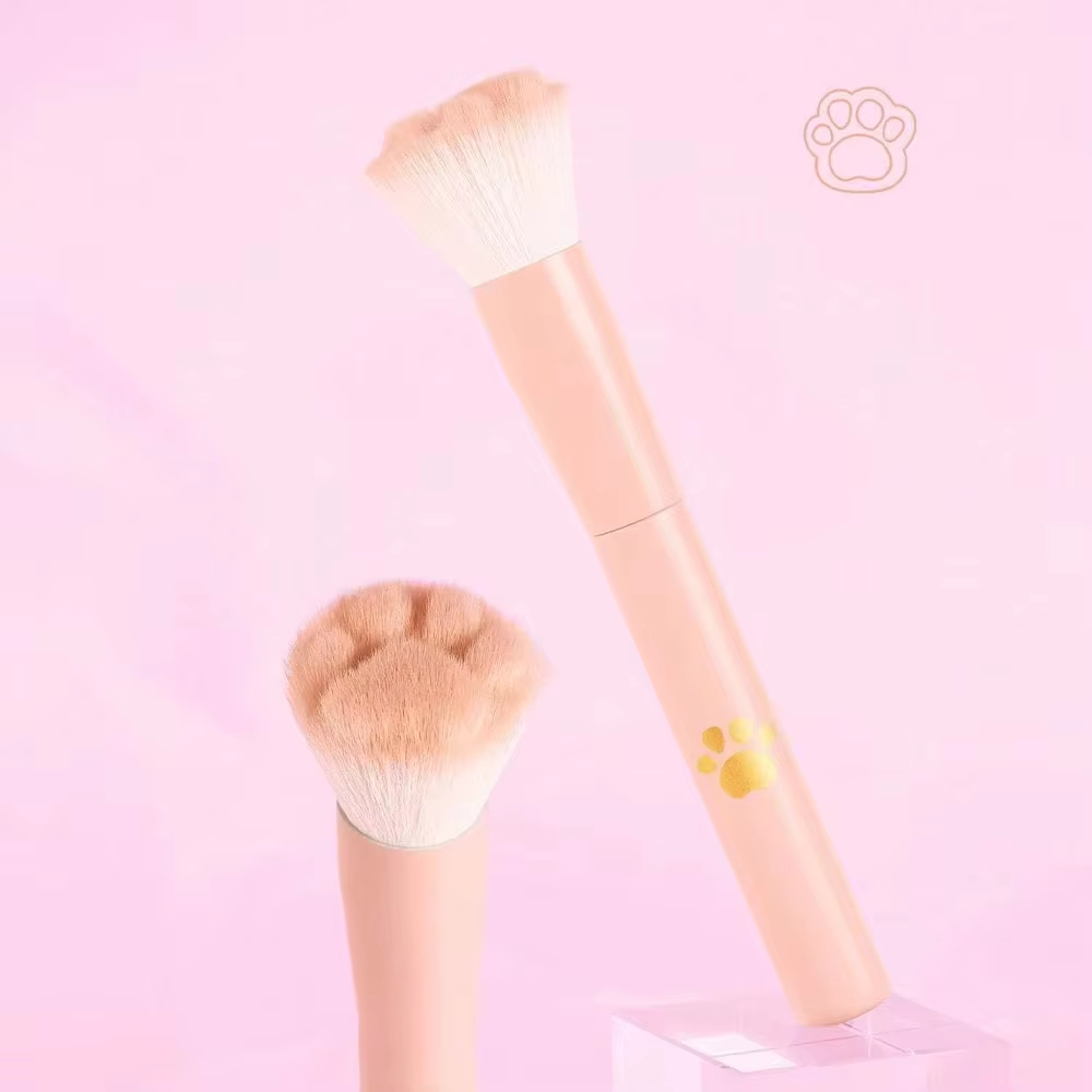 1Pc 고양이 발 모양 블러셔 브러쉬(보관 상자 포함) - Beauty Queen Makeup 리뷰 및 가격