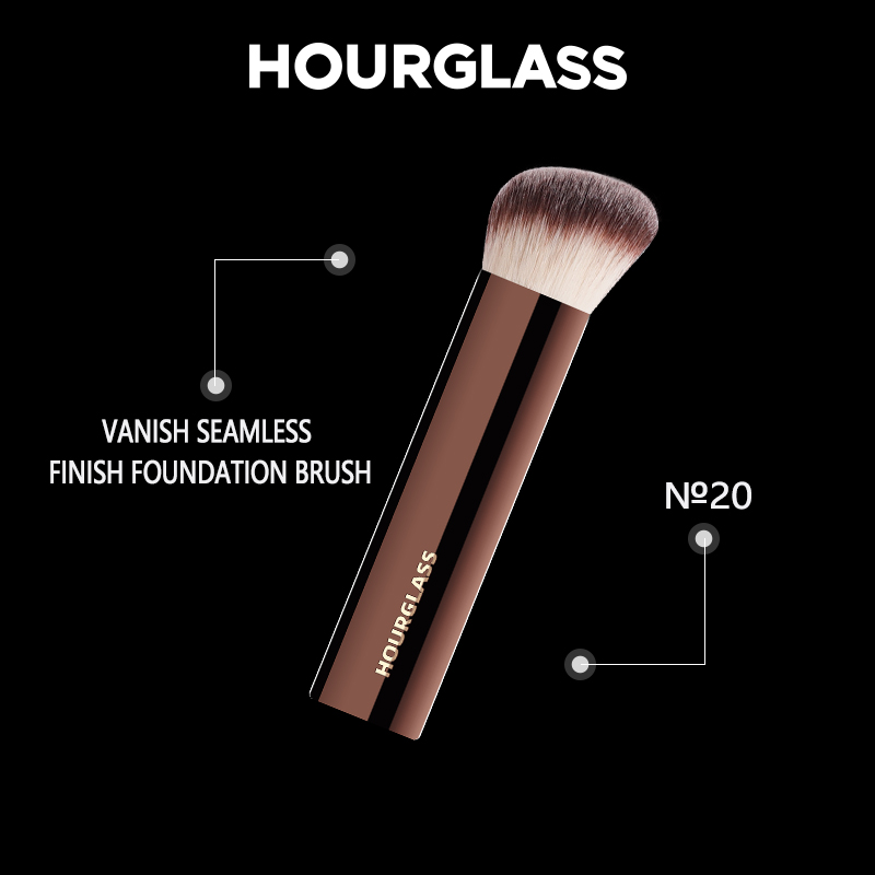 모래시계 메이크업 브러쉬 - No.20 Vanish S - Beauty Queen Makeup 리뷰 및 가격