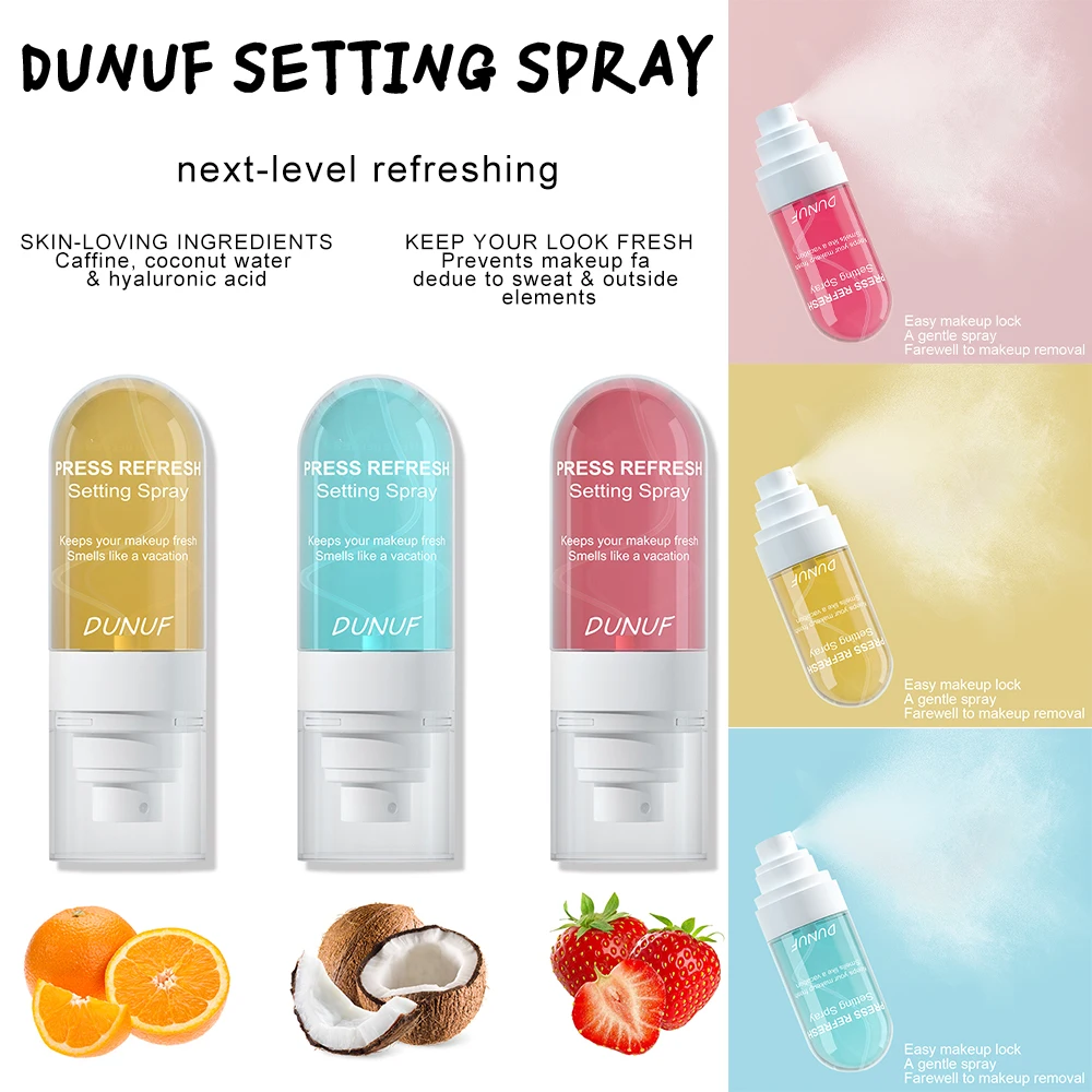 DUNUF 1개 보습 메이크업 세팅 스프레이 - 녹아오 - Setting Spray 리뷰 및 가격