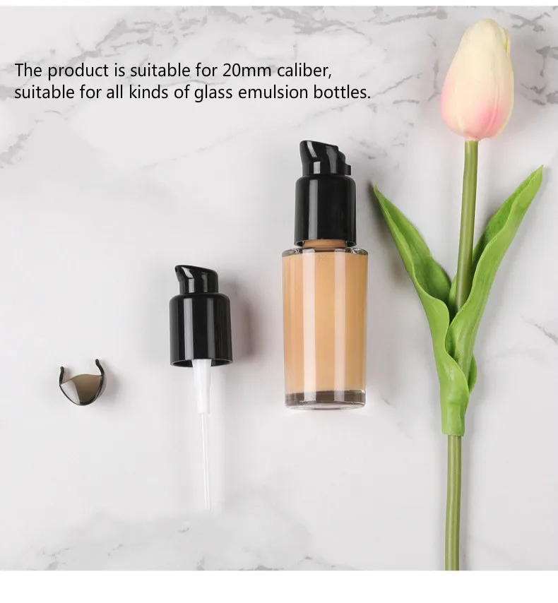 1Pc 디스펜서 펌프 프레스 리퀴드 파운데이션 30ml - Beauty Makeup Vanity 리뷰 및 가격