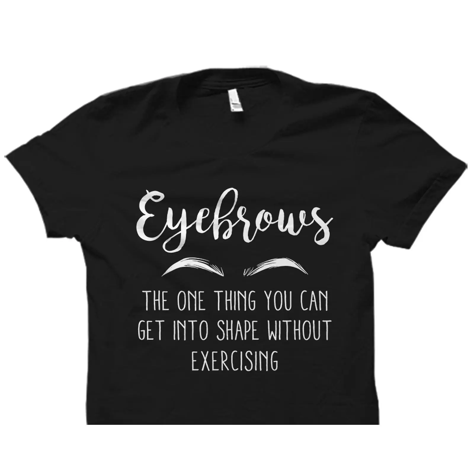 재미있는 눈썹 문구 티셔츠 메이크업 아티스트 미용사 뷰 - Beauty Of Makeup Quotes 리뷰 및 가격