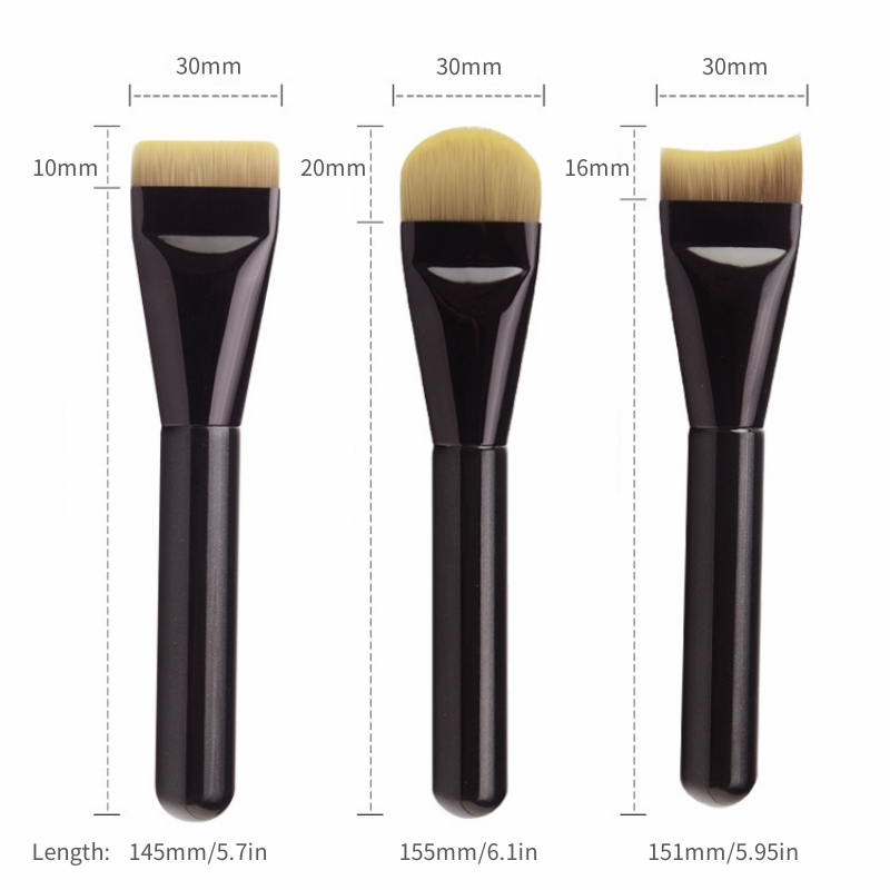 파운데이션 메이크업 브러쉬 초미세 저자극성 나일론 강모 - Beauty Queen Makeup 리뷰 및 가격
