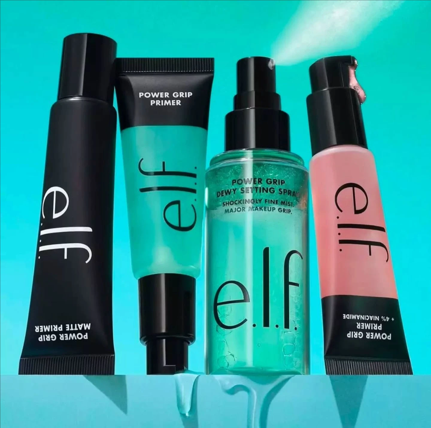 엘프 메이크업 파워 그립 듀이 세팅 스프레이 브라이트닝 - Setting Spray 리뷰 및 가격